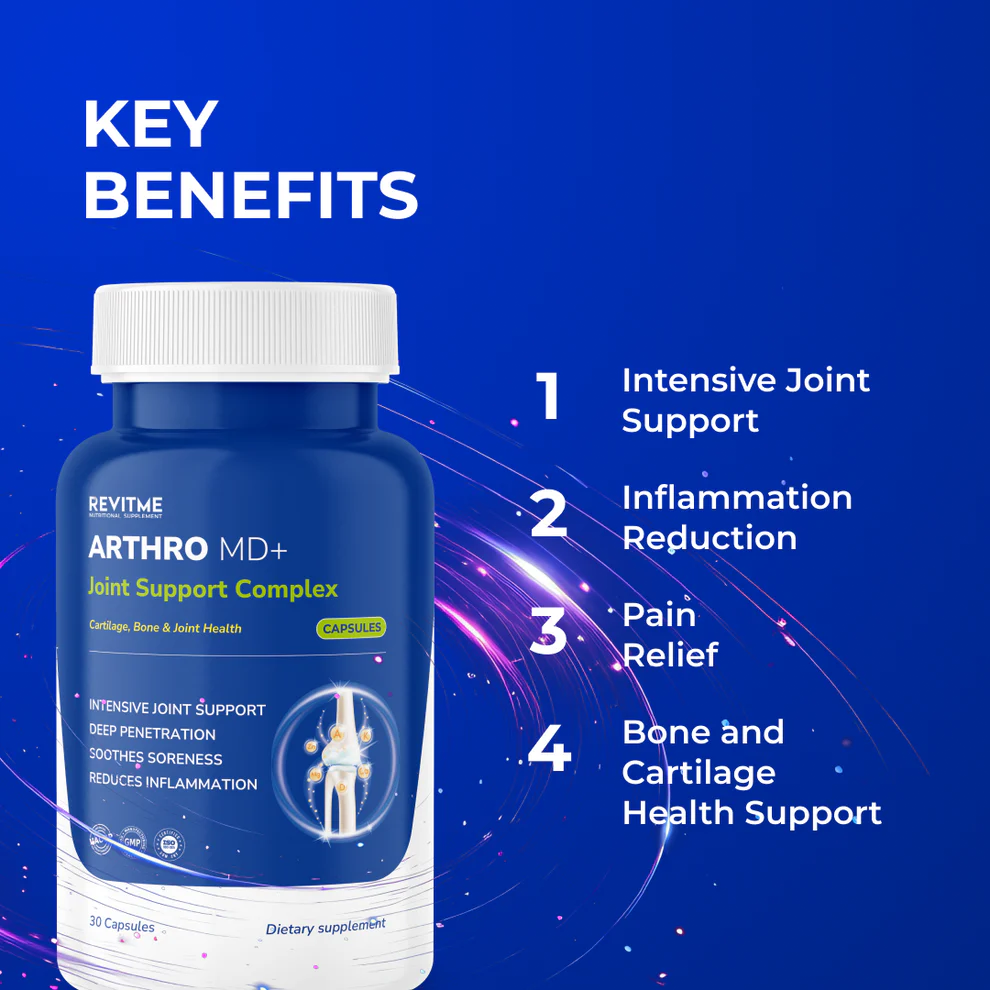 Arthro MD+ Joint Support: Ultimate Natural Relief for Joint Pain & Improved Mobility