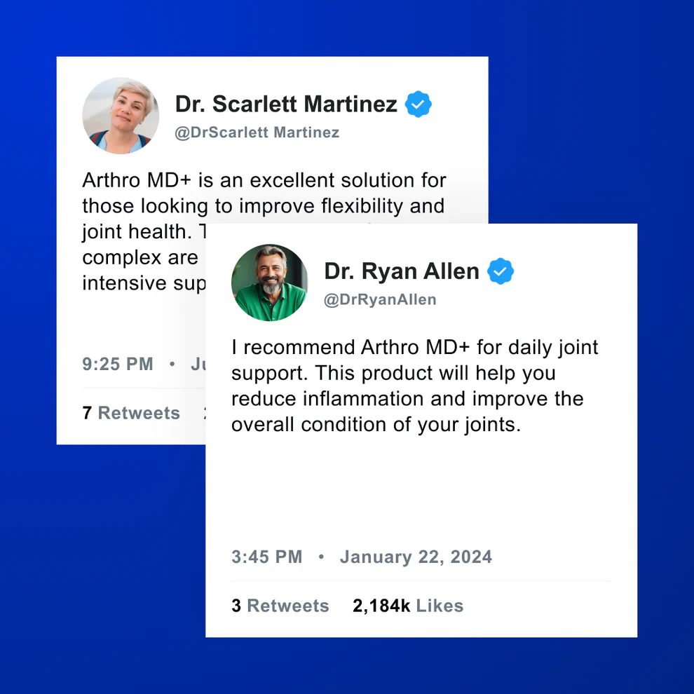 Arthro MD+ Joint Support: Ultimate Natural Relief for Joint Pain & Improved Mobility