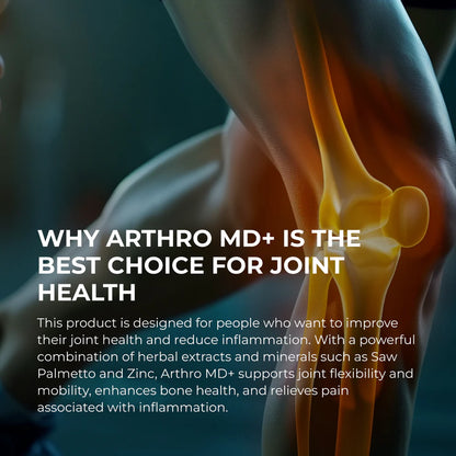 Arthro MD+ Joint Support Capsules – Natural Relief for Joint Pain & Enhanced Mobility