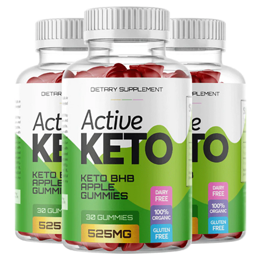 Active Keto BHB Apple Gummies 30s  - Buy 3 Get 2 Free for Weight Loss