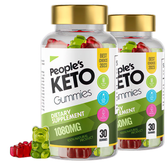 People's Keto ACV Gummies 30s - Buy 3 Get 2 Free for Weight Loss
